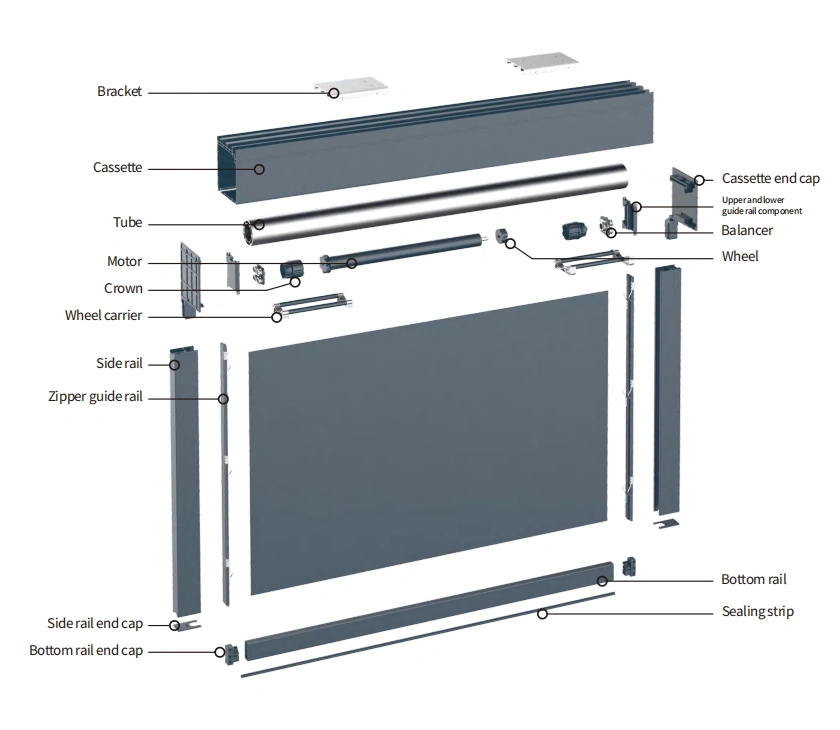 WR160-190 product exploded view